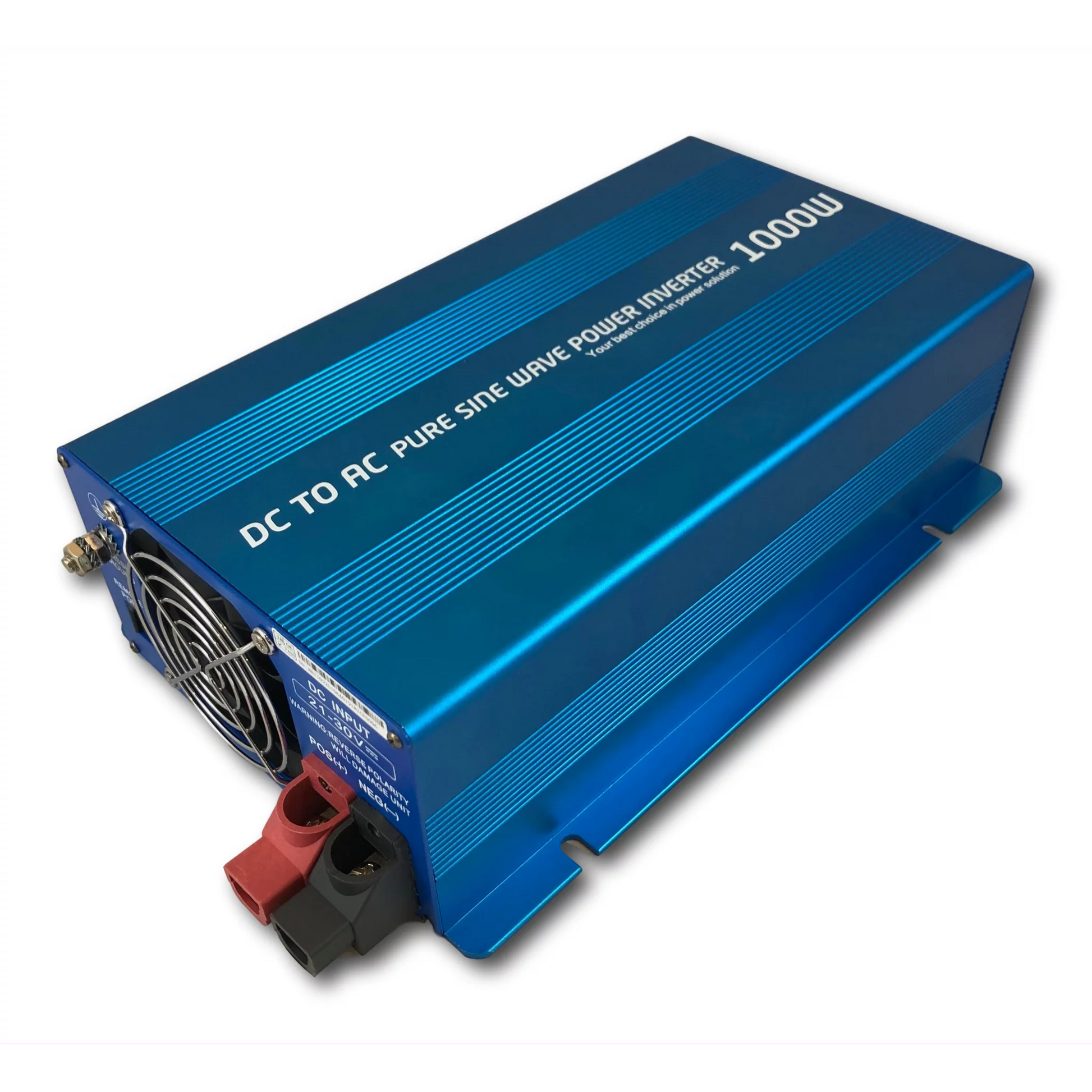 Inverter 12V 1000W Ren Sinus M/Fjernkontroll
