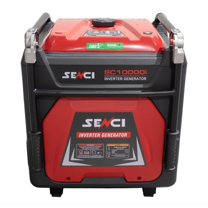 SENCI SC10000i Inverter Aggregat - Bensin - Max 9000W - ATS / Relestyring - Elektrisk start