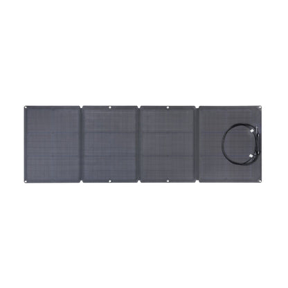 Ecoflow Sammenleggbart Solcellepanel 110W shown in angle view