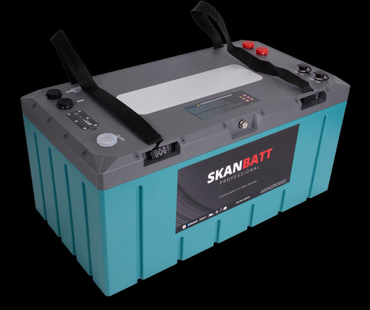SKANBATT Lithium Professional IP67 12V 300Ah 300A BMS - HEAT - Image 1
