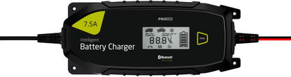 Prouser Elektronisk Batterilader 12V/24V 7,5A M/ Bluetooth shown in product view