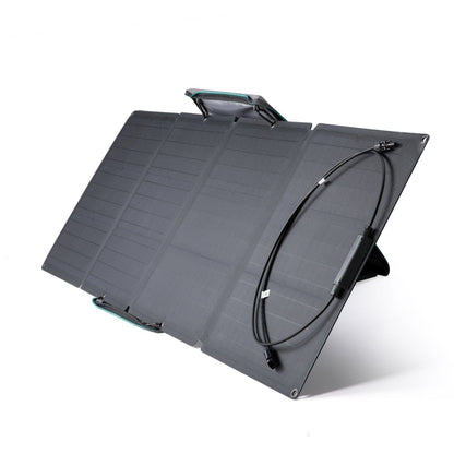 Ecoflow Sammenleggbart Solcellepanel 110W shown in detail view
