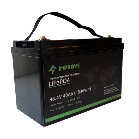 IMPROVE Lithium Batteri 36V 40Ah (LiFePO4) BMS 40A - Image 1