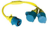 Splitter Cord 16A/250V CEE/2xCEE - Image 1