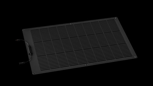 ECOFLOW Fleksibelt Solcellepanel 100W
