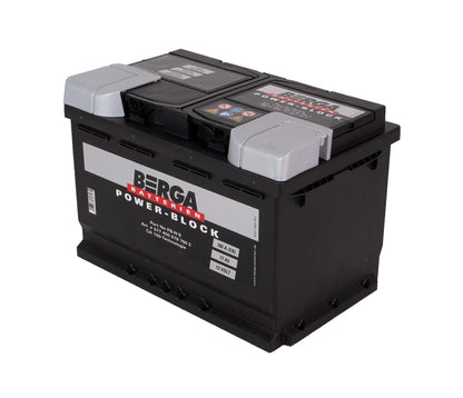 BERGA Power Block 12V 77AH 780CCA shown in product view image 2