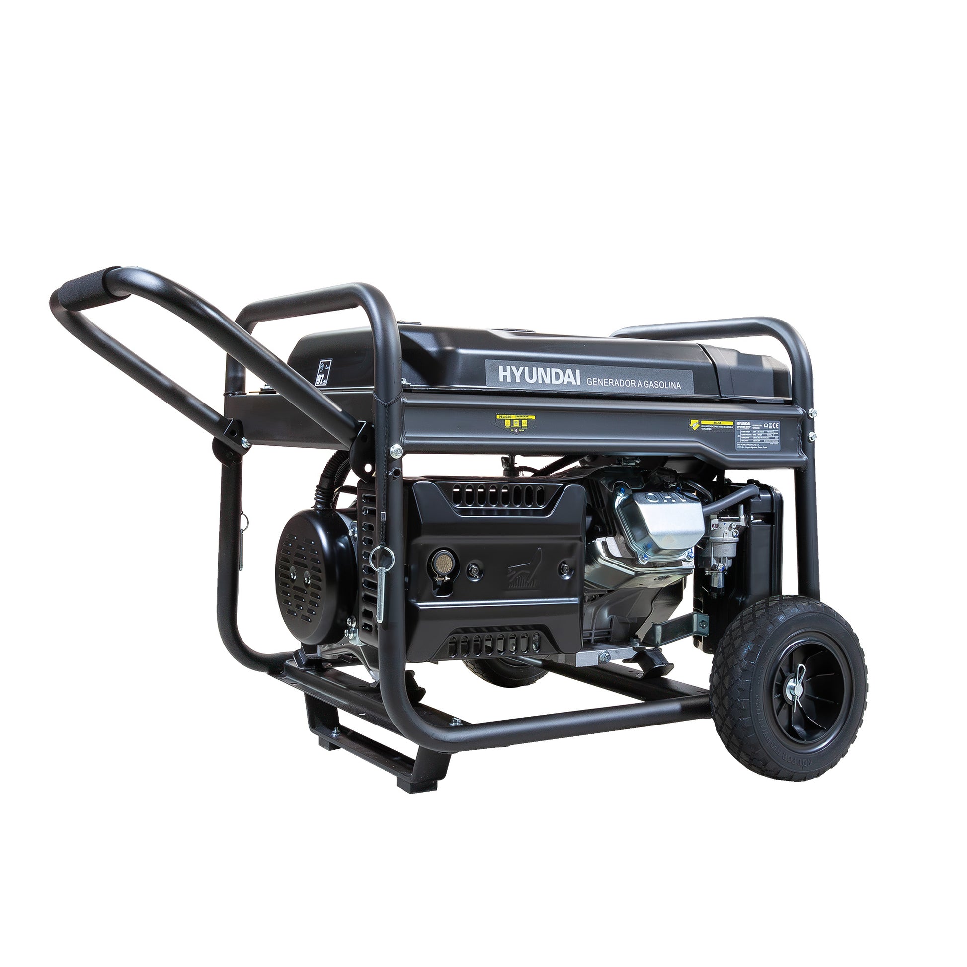 HYUNDAI HY10100LEK-T Proff Strømaggregat 8000W - 400V & 230V 1-FAS - elektrisk start - bensin - Image 7