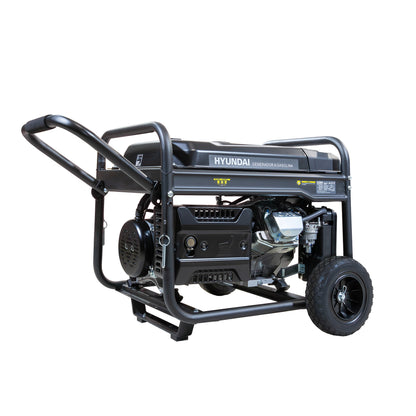 Hyundai Hy10100Lek-T Proff Strømaggregat 8000W - 400V & 230V 1-Fas - Elektrisk Start - Bensin - inkl. k shown in prod image 4