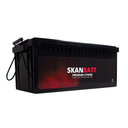 Produktbilde 2 av SKANBATT Premium Lithium - 24V 200Ah 200A BMS - 522x268x218mm - Bluetooth - 8 Års garanti