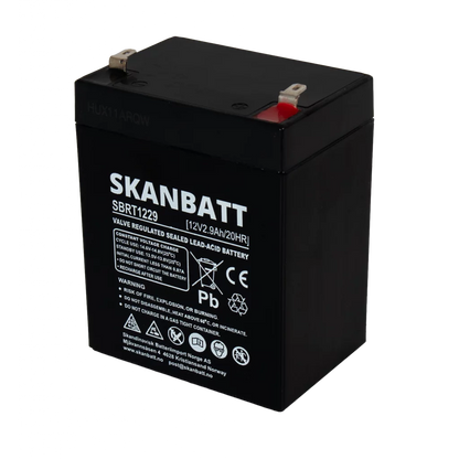 RITAR AGM Batteri 12V 2,9AH (79x56x106mm) F1