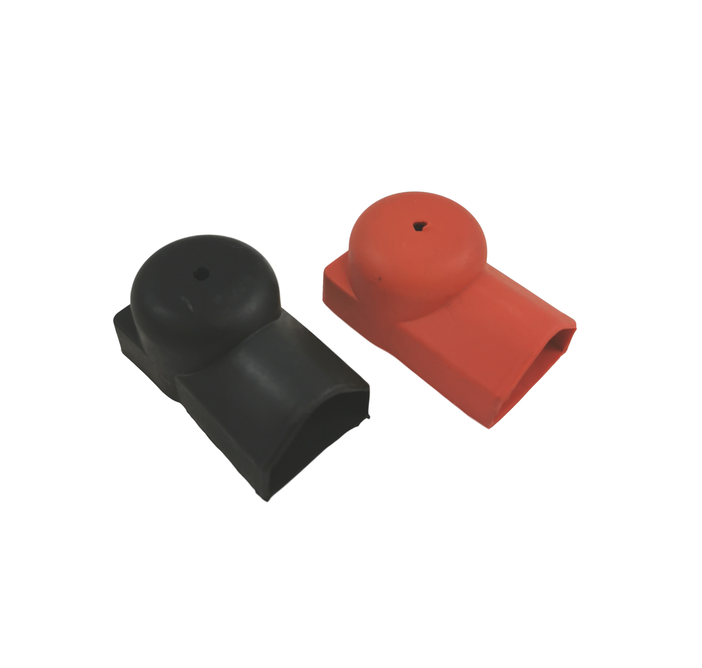 Isoleringskåpa för AGM/LiFePO4-batterier (25-50mm2) - (Set med röd/svart)