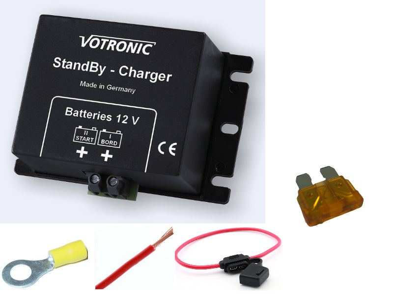 Pakke for lading av startbatteriet via Victron solcelleregulator - Image 1