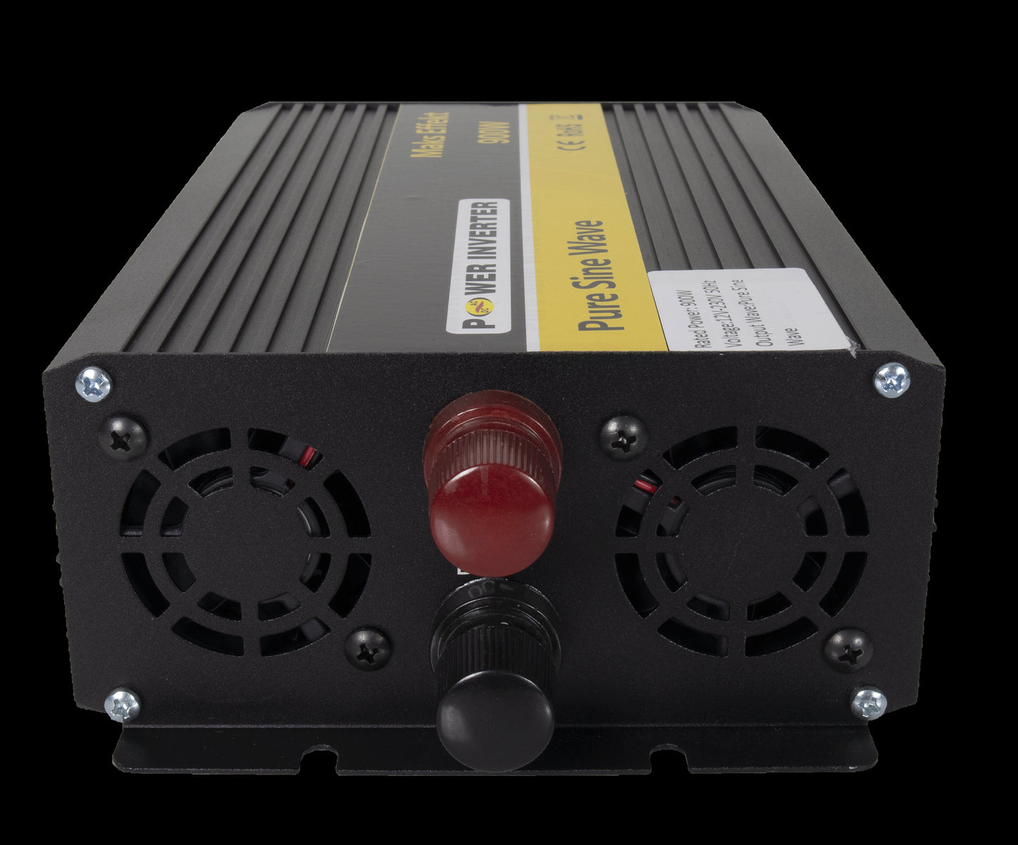 POWER Inverter 12V 900W Ren Sinus - m/fjernkontroll - Image 3