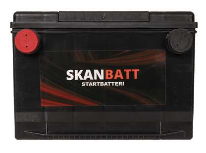 Skanbatt Startbatteri 12V 80Ah 800Cca +Venstre shown in angle view