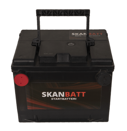 Skanbatt Startbatteri 12V 65Ah 650Cca +Venstre shown in angle view