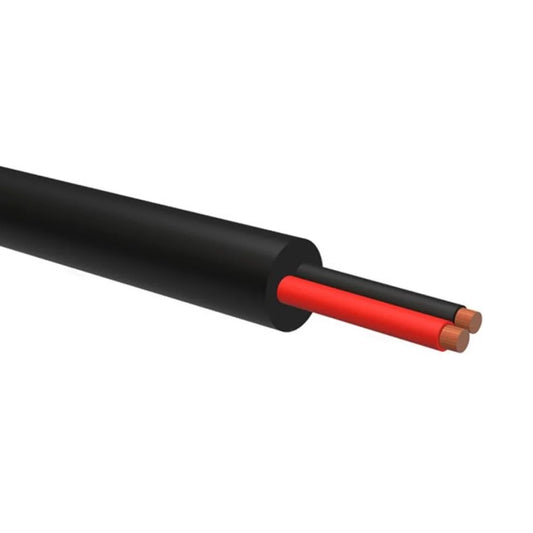 kabel-2x1-5mm2-rod-sort-dobbelisolert