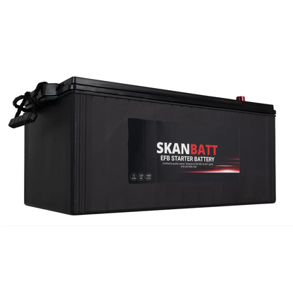 SKANBATT EFB SHD Startbatteri 12V 230AH 1400CCA (518x276x218mm) +L