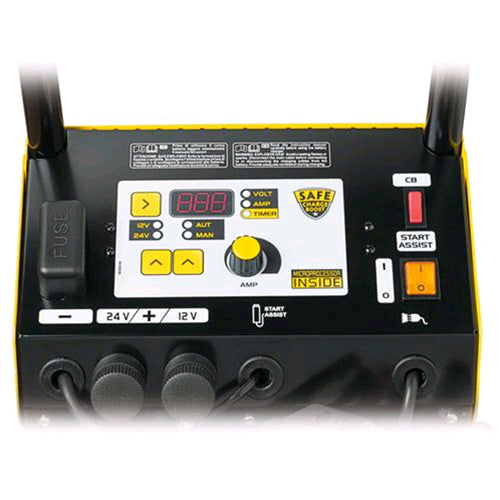DECA Batterilader 12V/24V 60A m/ 700A starthjelp - Image 2