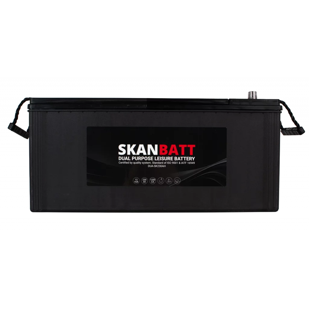 SKANBATT Dual Purpose 12V 230AH  1330CA (513x276x239mm) +L