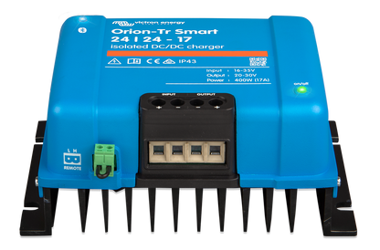 Victron Orion Tr Smart Dc-Dc Lader 24>24V 17A (Galvanisk Isolert) shown in angle view