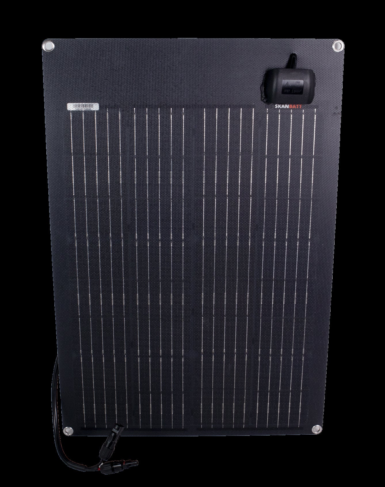 SKANBATT Fleksibelt Solcellepanel 40W - ETFE - 620x425x3mm - Image 2