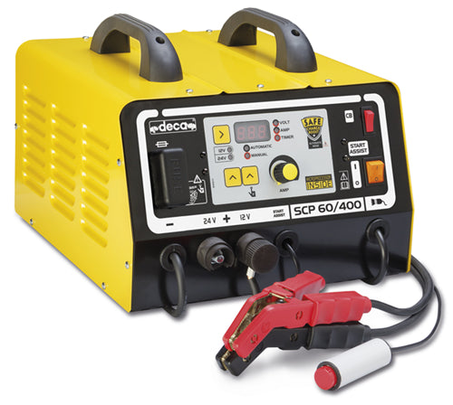 DECA Batterilader 12V/24V 60A m/ 400A starthjelp - Image 1