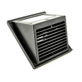 Wattstunde Solventilator Veggmodell Svart