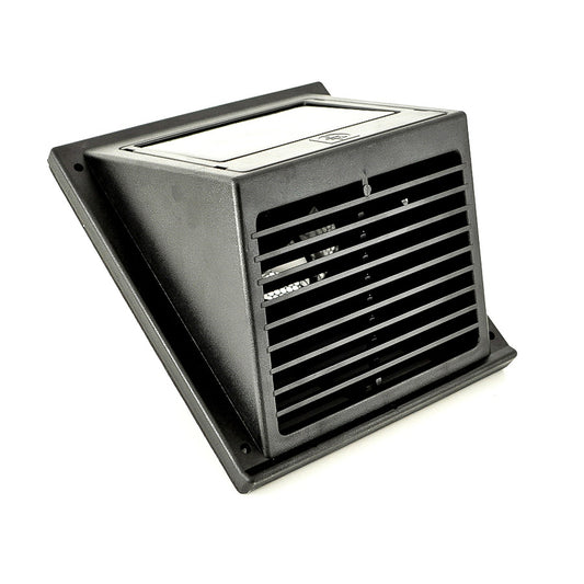 WATTSTUNDE Solventilator Veggmodell Svart - Image 1