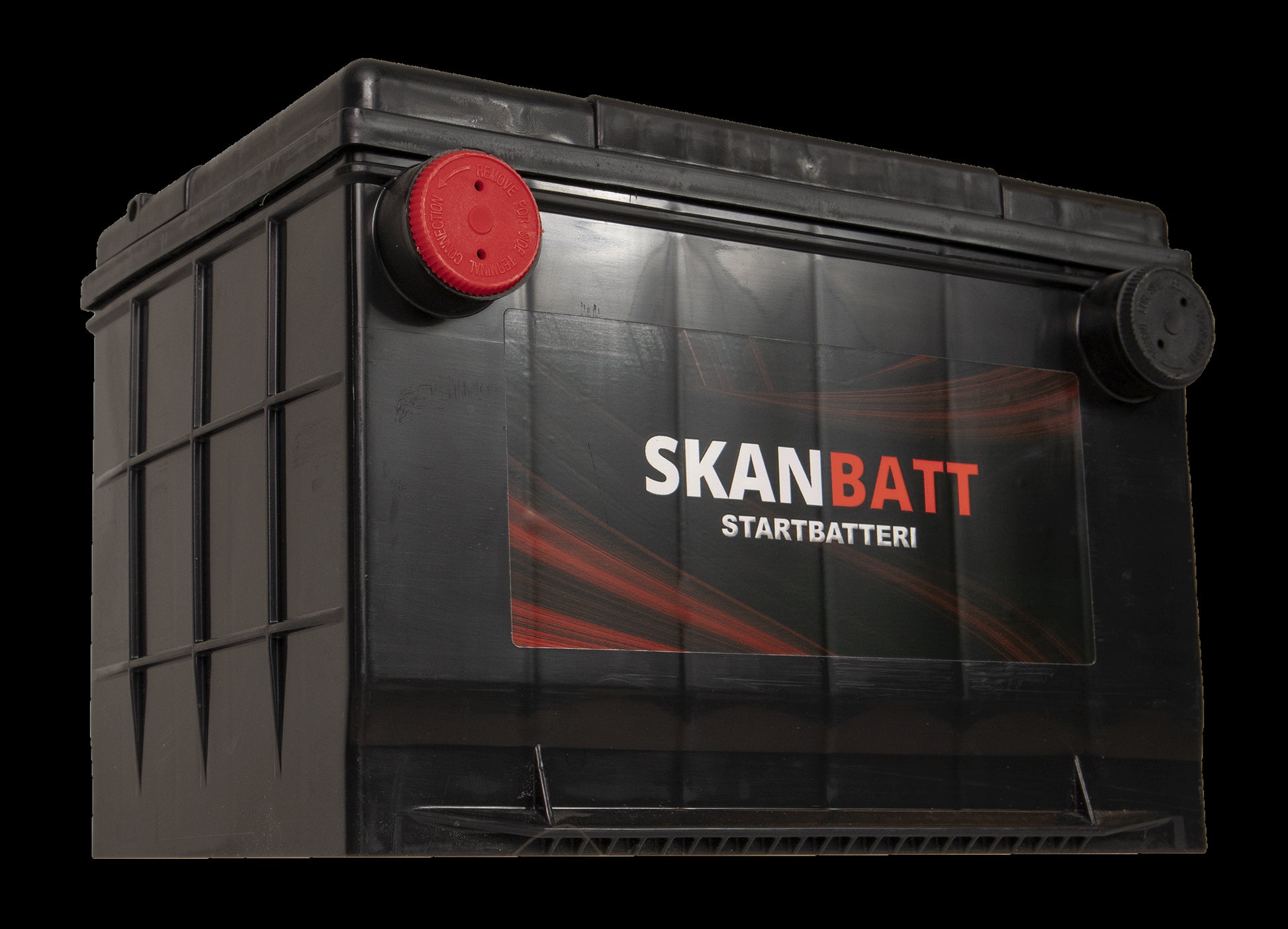 SKANBATT Startbatteri 12V 80AH 800CCA (260x179x180/180mm) +venstre - Image 4