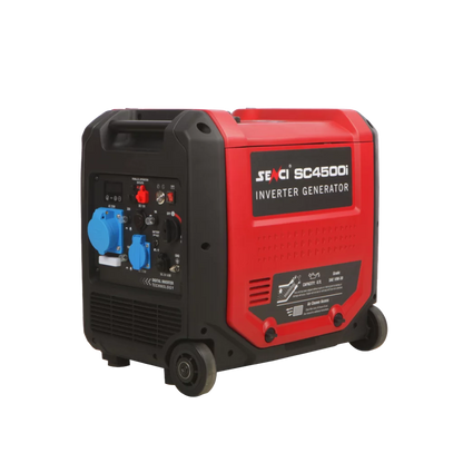 SENCI SC4500i Inverter Aggregat - Bensin - Max 4500W - ATS / Relestyring - Elektrisk start