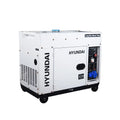 HYUNDAI DHY8600SE Strømaggregat 6300W - Elektrisk start - Diesel - Forvarming - 30L