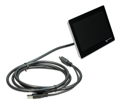 VICTRON GX Touch 70 flush shown in angle view
