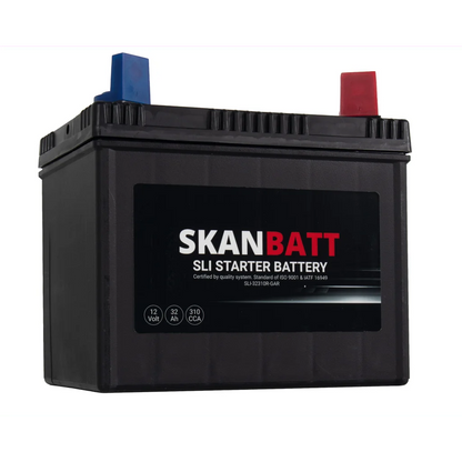 SKANBATT Garden 12V 32AH 310CCA (197x129x185mm) +R - Plenklipper