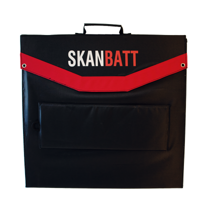 Skanbatt Sammenleggbart Solcellepanel 120W M/Regulator (Smb -120W) shown in product view