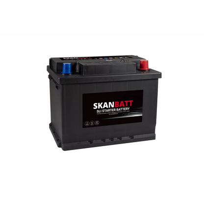 SKANBATT SLI Startbatteri 12V 62AH 480CCA +R shown in product view