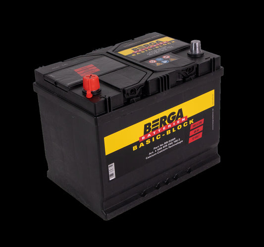 BERGA Basic Block 12V 68AH 550CCA (261/175/220mm)