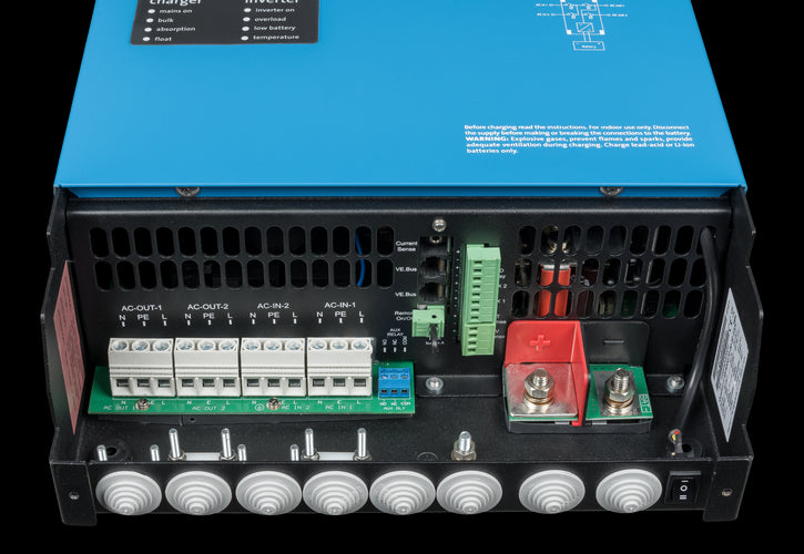 VICTRON Quattro-II 48/5000/70-50/50 Kombinert Batterilader og Inverter - Image 6
