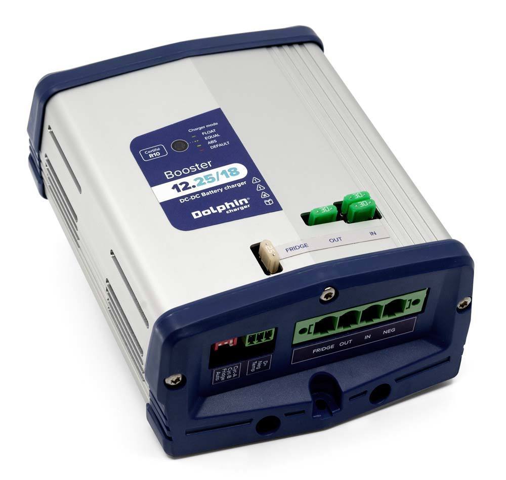 DOLPHIN Booster DC-DC 12V 25A/18A - 2 Utganger - Image 3