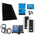 Skanbatt / Victron Kraftpakke 230V 5000Va - 2010W (6X335W) Solceller - Med Lithium Batterier Og Hyundai 6500W Aggregat