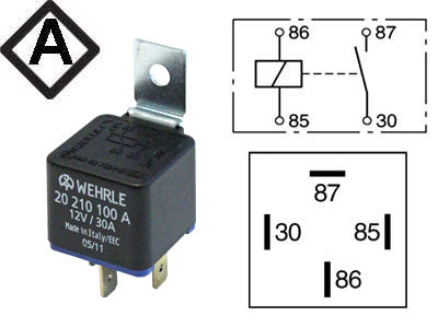 RELE NO Wehrle 30A - Image 1