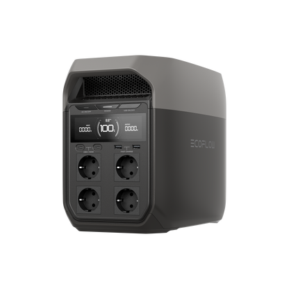 Ecoflow Delta 3 Bærbar Strømforsyning - Lps - 1024Wh - 1800W shown in product view