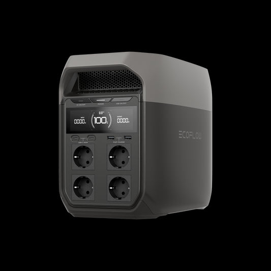 ECOFLOW DELTA 3 Bærbar Strømforsyning - LPS - 1024Wh - 1800W - Image 1