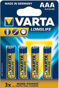 Varta Longlife Aaa 1 / 5V 4-Pakning