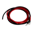 Kabel 2mtr 2x10mm2 til solcelleregulator (m/ 8mm øyer)