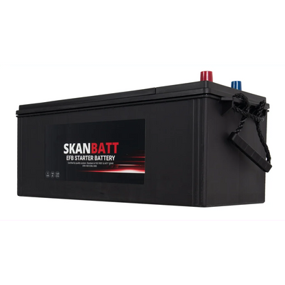 SKANBATT EFB SHD Startbatteri 12V 185AH 1230CCA (513x224x218mm) +L