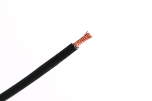 Kabel enkel 1,5mm2 - Sort - Image 1