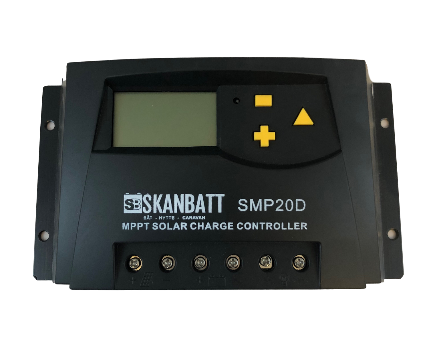 Skanbatt Mppt Solcelleregulator 12/24V 20A Med Display shown in product view