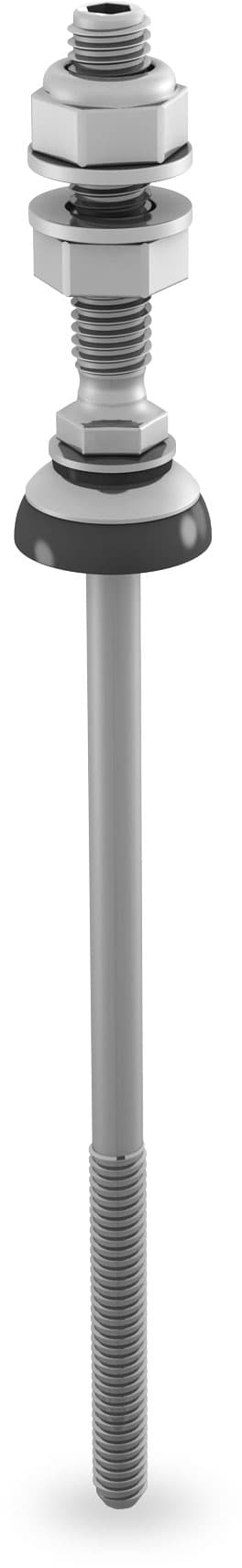 K2 Solarfastener M10x70 with fibre-cement seal for steel substructure - Image 1