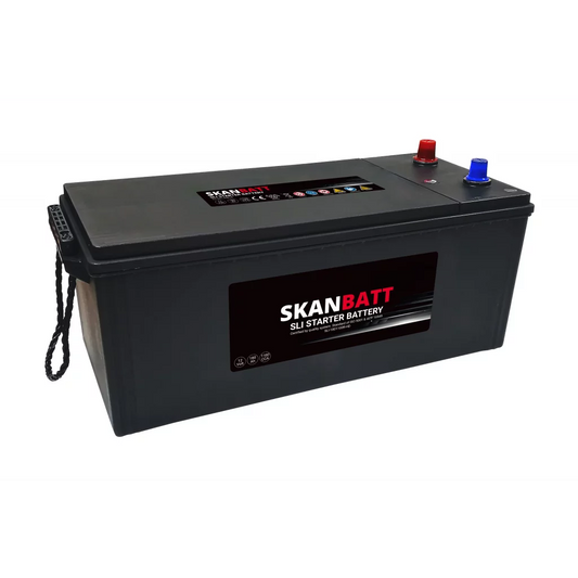SKANBATT SLI HD Startbatteri 12V 180AH 1100CCA +R shown in product view