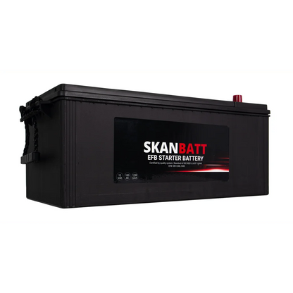 SKANBATT EFB SHD Startbatteri 12V 185AH 1230CCA (513x224x218mm) +L